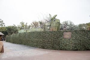 HKDL Moana Stage Show Construction
