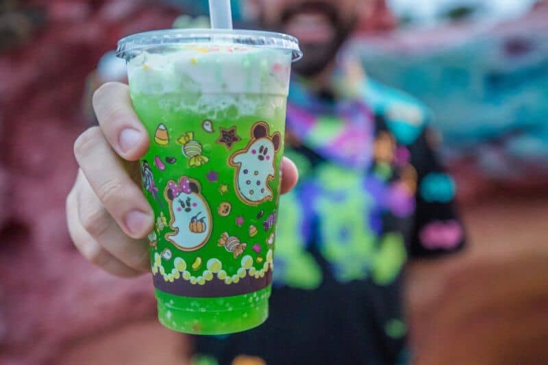 Melon Soda Drink Halloween Food Tokyo DisneySea