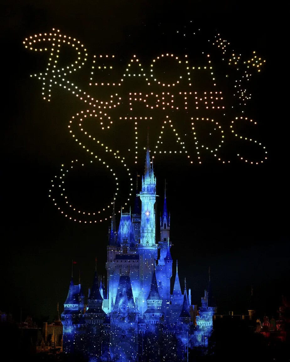 Tokyo Disneyland's Nighttime Spectacular Reach for the Stars to